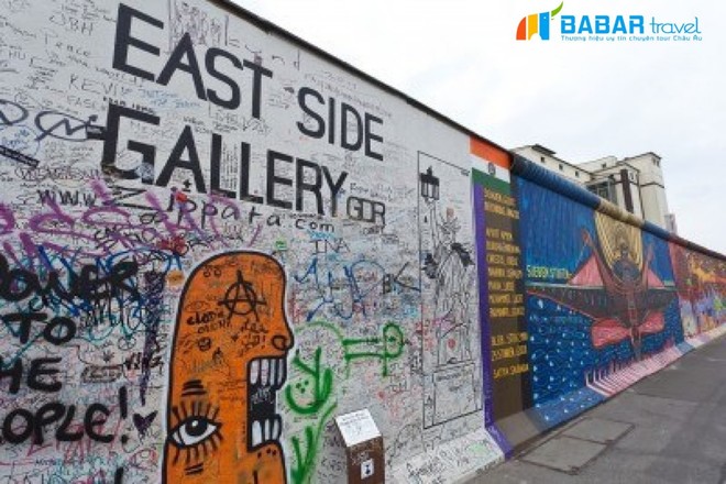 khám phá, trải nghiệm, bức tường berlin - biểu tượng lịch sử sống mãi cùng nước đức