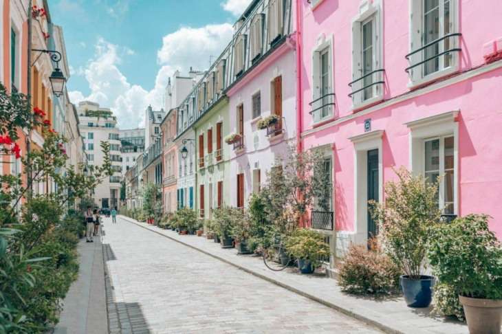 Gim vào tim 5 con phố mộng mơ của Paris khi đi du lịch Châu Âu