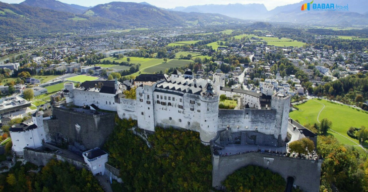 Thành phố Salzburg - thiên đường của nước Áo