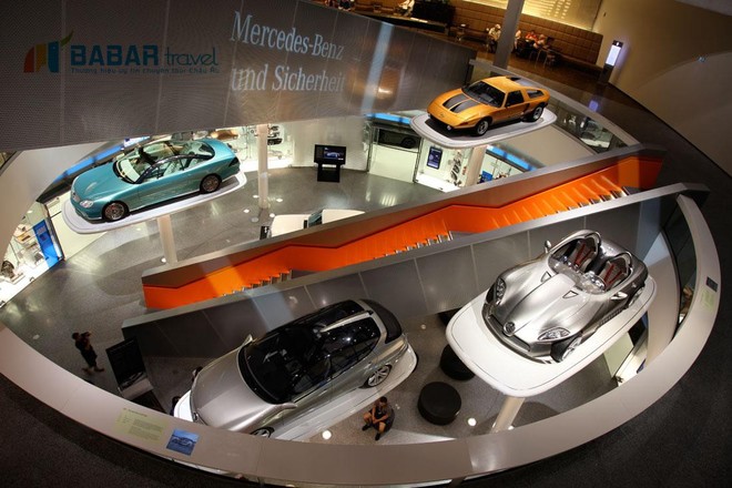 khám phá, trải nghiệm, bảo tàng mercedes-benz - bảo tàng ẩn chứa 100 năm lịch sử của các mẫu xe