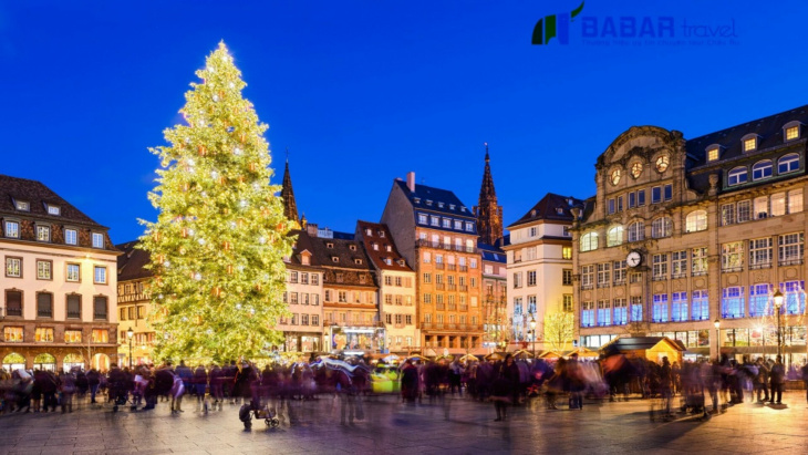 Chợ Giáng Sinh Strasbourg - Khu chợ Giáng sinh nhộn nhịp nhất Châu Âu