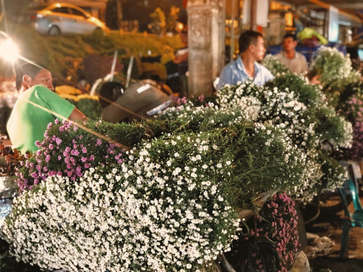 khám phá, trải nghiệm, kinh nghiệm đi chợ hoa quảng bá – cuộc sống về đêm giữa lòng hà nội
