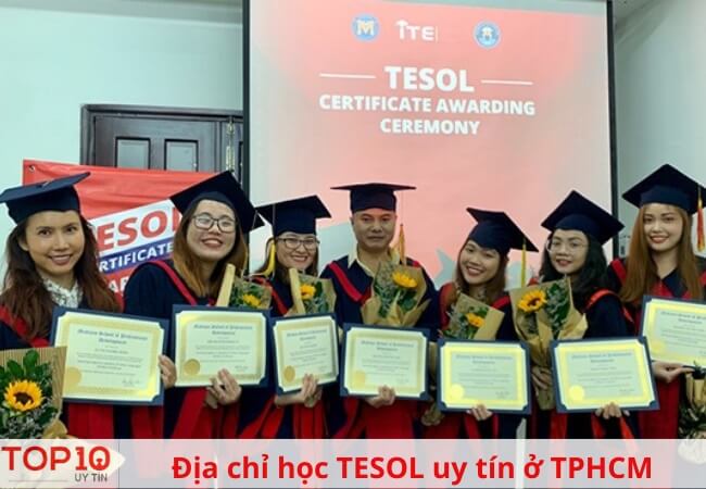 top 10 địa chỉ học tesol uy tín, chất lượng nhất ở tphcm