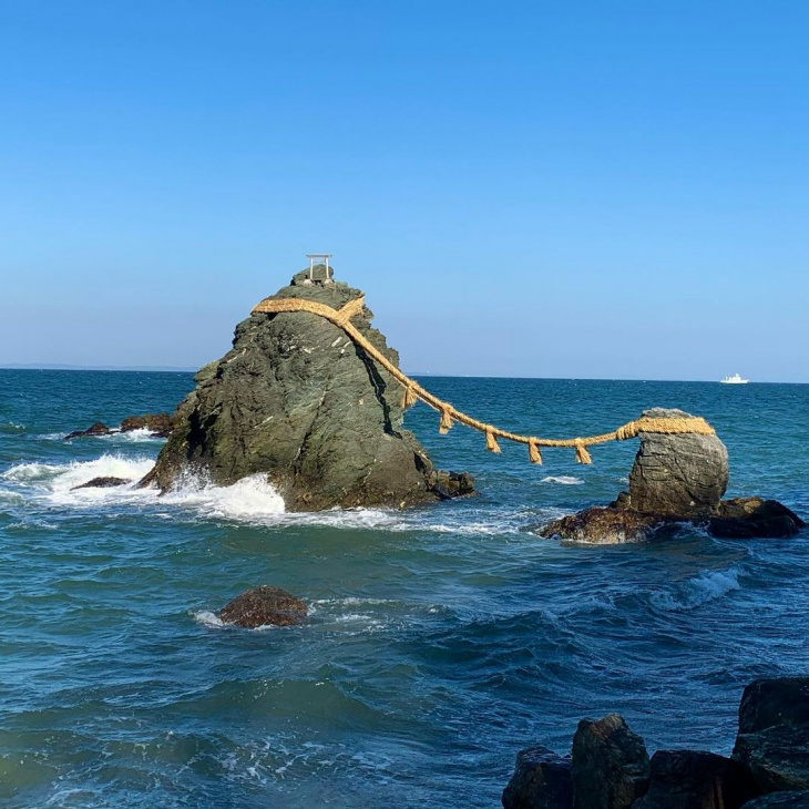 cặp đá vợ chồng, vịnh futami, điểm đến, đến nhật bản hãy ghé thăm cặp đá vợ chồng trong vịnh futami