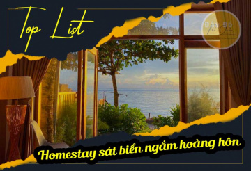 Top 3 homestay Phú Quốc sát biển ngắm hoàng hôn siêu đẹp