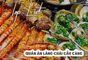 Top 3 quán hải sản ở làng chài Cầu Cảng Quốc Tế Phú Quốc