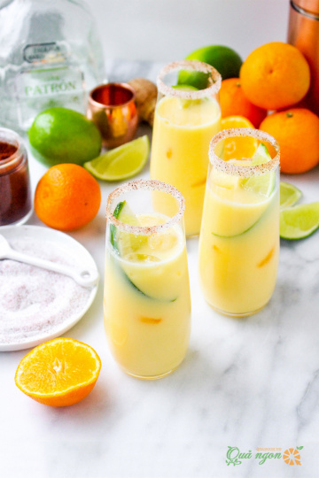 Gợi ý cách làm cocktail Margarita từ quýt
