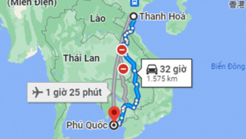 [MỚI] Khoảng cách Thanh Hóa Phú Quốc bao nhiêu km?