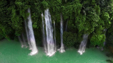 Beautiful waterfalls in Thai Nguyen charming scenery, beautiful check-in ‘get addicted’