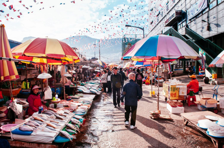 du lịch, hàn quốc, chợ cá jagalchi: thiên đường dành cho những tín đồ mê hải sản