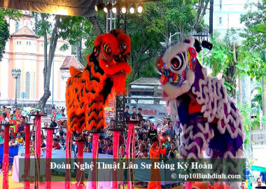 Top 10 Dịch vụ lân sư rồng nổi tiếng tại Quy Nhơn Bình Định