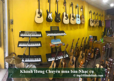 Top 10 shop nhạc cụ đa chủng loại tại Quy Nhơn Bình Định