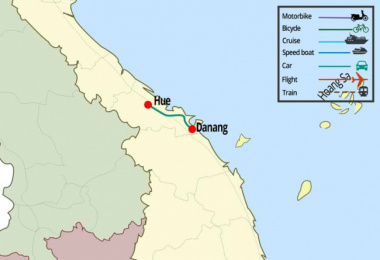 4 Best Ways on How to Get from Hue to Danang & Vice Versa?