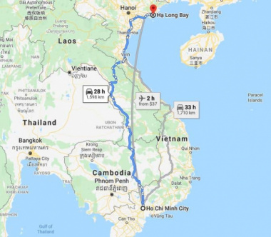 How to Get from Ho Chi Minh City to Halong Bay?