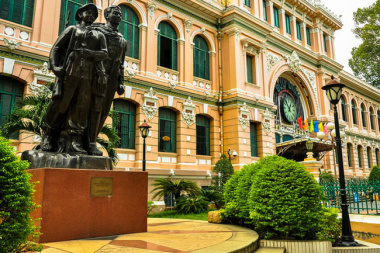 Saigon Central Post Office in Ho Chi Minh