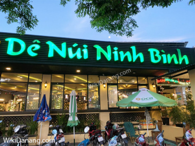 Quán Dê núi Ninh Bình Đà Nẵng – Nhà hàng Hoa Lư – 113 Nguyễn Hữu Thọ