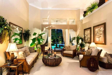 Phong cách Tropical – Thổi một chút thiên nhiên vào nhà