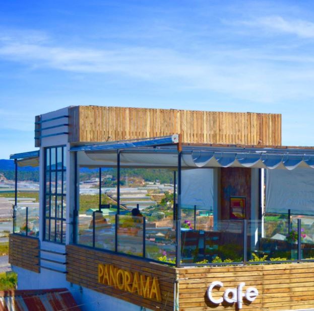 ăn chơi đà lạt, review cafe panorama đà lạt: tọa độ săn mây chill hết nấc