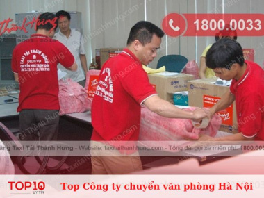 Top 25 công ty chuyển văn phòng Hà Nội trọn gói giá rẻ