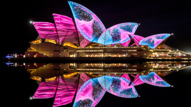 Ấn tượng nghệ thuật ánh sáng trong lễ hội Vivid Sydney 2022