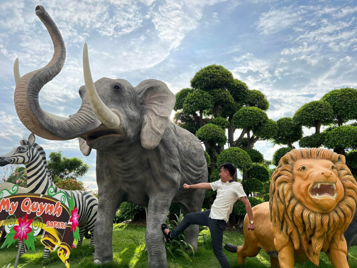 mỹ quỳnh safari long an – nơi vui chơi giải trí gần sài gòn