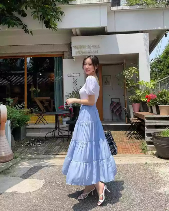 4 mẫu chân váy dài giúp Tăng Thanh Hà mặc đẹp trong mọi hoàn cảnh