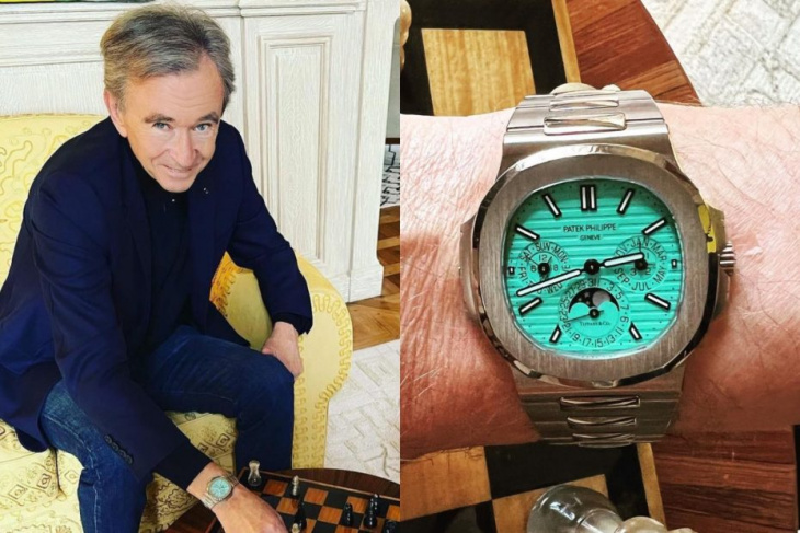 đồng hồ, lối sống thượng lưu, patek philippe, phong cách, thế giới thời trang, patek philippe nautilus mặt số xanh tiffany: chiếc đồng hồ yêu thích của người nổi tiếng