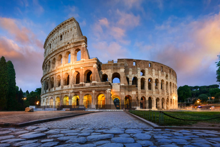 du lịch rome, du lịch ý, kỳ quan thế giới, tour châu âu, đấu trường la mã, đấu trường la mã – kỳ quan trường tồn của italy