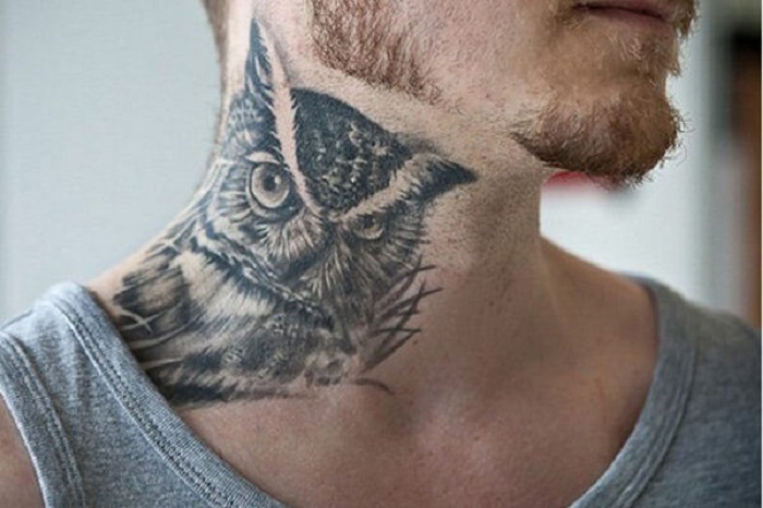 khám phá, giải mã ý nghĩa hình xăm cú mèo trong nghệ thuật tattoo