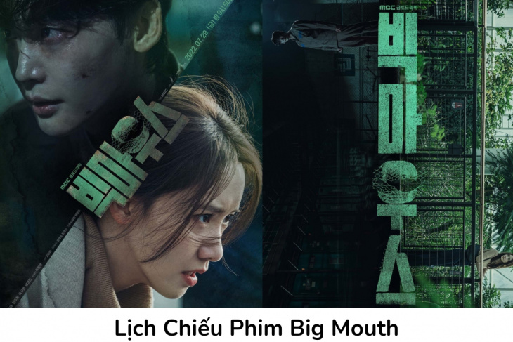 khám phá, trải nghiệm, lịch chiếu phim big mouth của nam tài tử lee jong suk và nữ thần kpop yoona