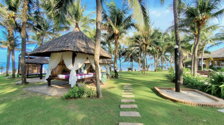 pandanus resort, vé máy bay, đặt khách sạn, đặt tour online, cùng travel columnist dung trần khám phá “ốc đảo” xinh đẹp pandanus resort