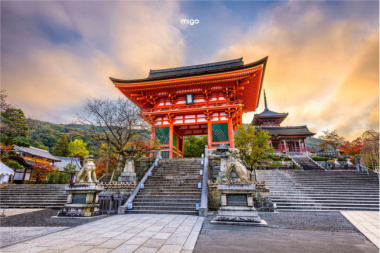 Tới chùa Kiyomizu Kyoto (Nhật Bản) cầu công danh, tình duyên và trường thọ