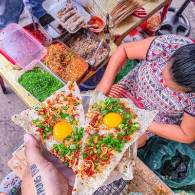 'Đã cơn thèm' với những quán bánh tráng kẹp ngon ở Đà Nẵng