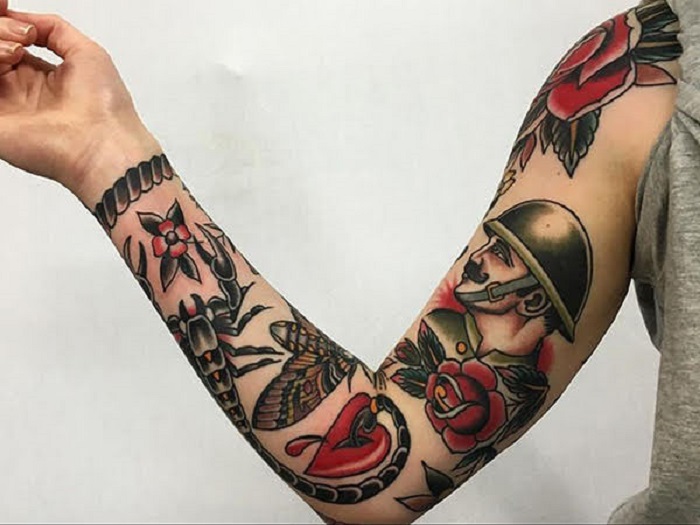 Old School Tattoo AMERICAN TRUYỀN THỐNG TATTOOS  Kiến thức  Cung cấp hình  xăm Solong