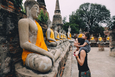 Tìm sự cân bằng cho tâm hồn trong chuyến du lịch Thái Lan ở Ayutthaya