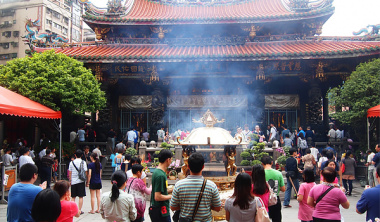 Ngôi chùa Long Sơn Đài Bắc Đài Loan