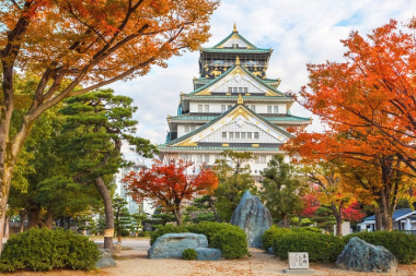 Mách bạn 5 địa điểm ngắm lá đỏ ở Osaka tuyệt đẹp