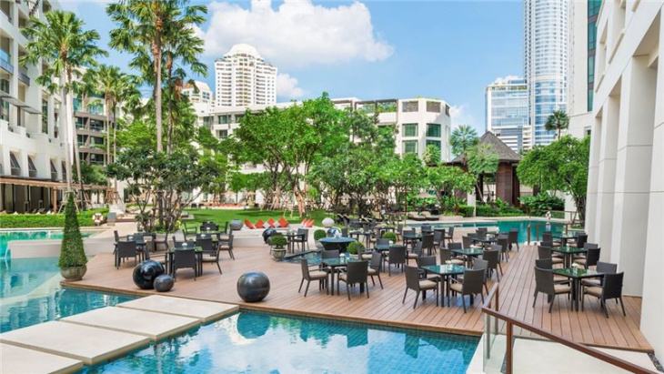 châu á, du lịch đông nam á, khách sạn, khuyến mãi, siam kempinski bangkok, đông nam á, khách sạn siam kempinski bangkok – “ốc đảo” xanh mướt giữa lòng thủ đô