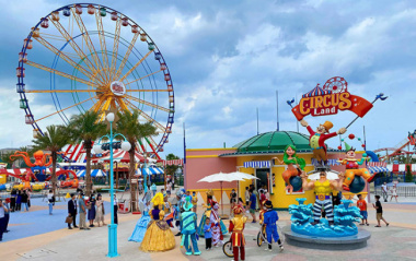 Khuấy đảo Circus Land công viên giải trí ven biển kiểu Mỹ tại Novaworld Phan Thiết