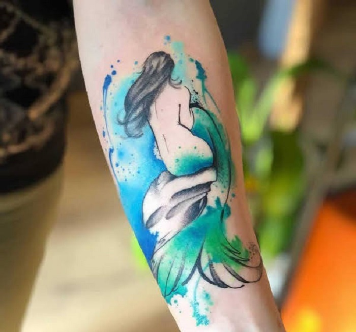 Ý nghĩa hình xăm nàng tiên cá trong nghệ thuật tattoo là gì