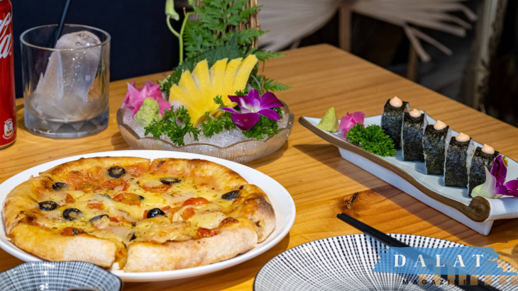 mimi sushi & pizza – địa chỉ trải nghiệm ẩm thực á – âu giữa lòng đà lạt