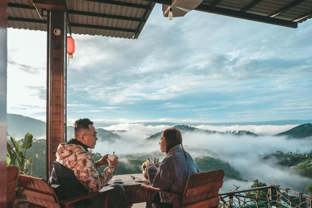 quán cafe săn mây đà lạt, đà lạt, điểm đẹp, chiêm ngưỡng 10 quán cafe săn mây đà lạt view mây ấn tượng nhất