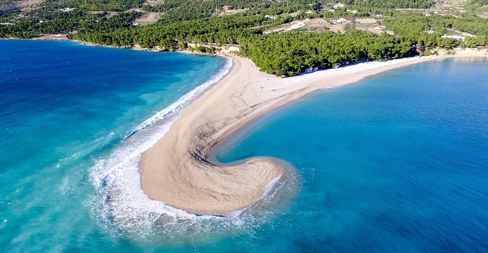 bãi biển zlatni rat croatia, khám phá, trải nghiệm, kinh ngạc trước khả năng biến hình của bãi biển zlatni rat croatia