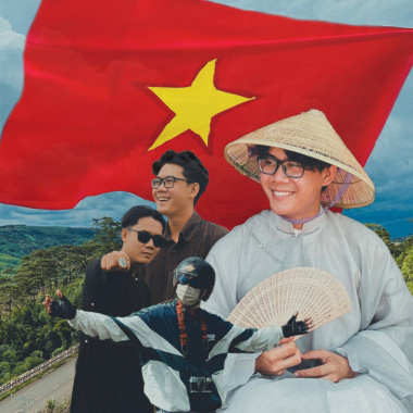Member 9x Việt Nam Ơi khoác trên mình chiếc áo dân tộc xê dịch 40 ngày khắp 40 tỉnh thành.