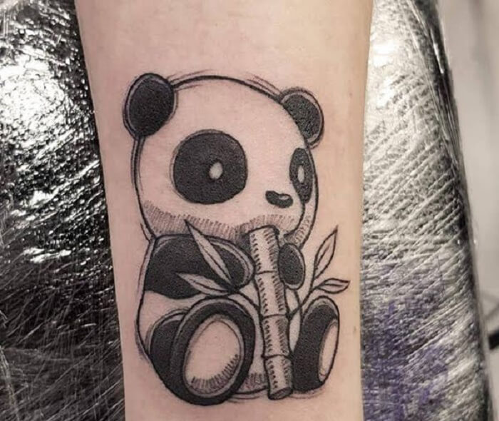 89 Hình xăm gấu trúc Panda mini CỰC dễ thương  ALONGWALKER