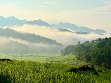 Ngất ngây vẻ đẹp Pù Luông – khu bảo tồn thiên nhiên của miền Bắc Trung Bộ.