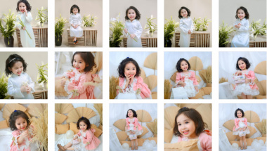 5 studio chụp ảnh cho bé và gia đình tại Hà Nội