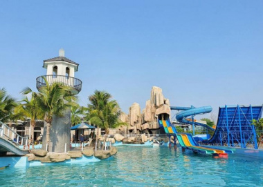 Đến khu du lịch Ngọc Hoa Trang tắm biển nhân tạo đẹp nhất Đồng Nai