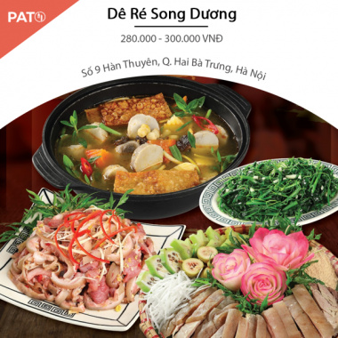Điểm danh 12 nhà hàng Việt tại quận Hai Bà Trưng
