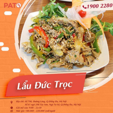 Top 8 nhà hàng Việt hút khách nhất Quận Đống Đa, Hà Nội